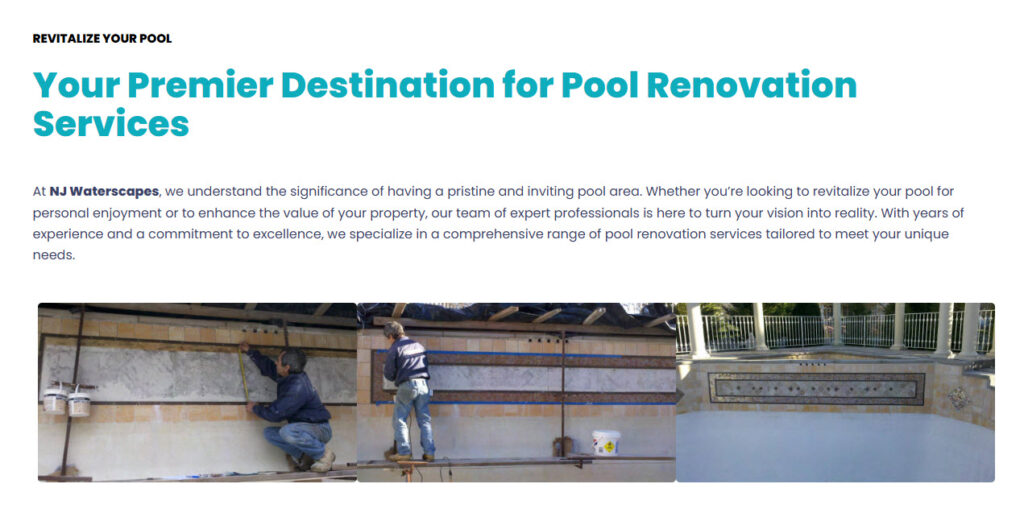 Pool Resurfacing and Pool Renovation Mercer County NJ